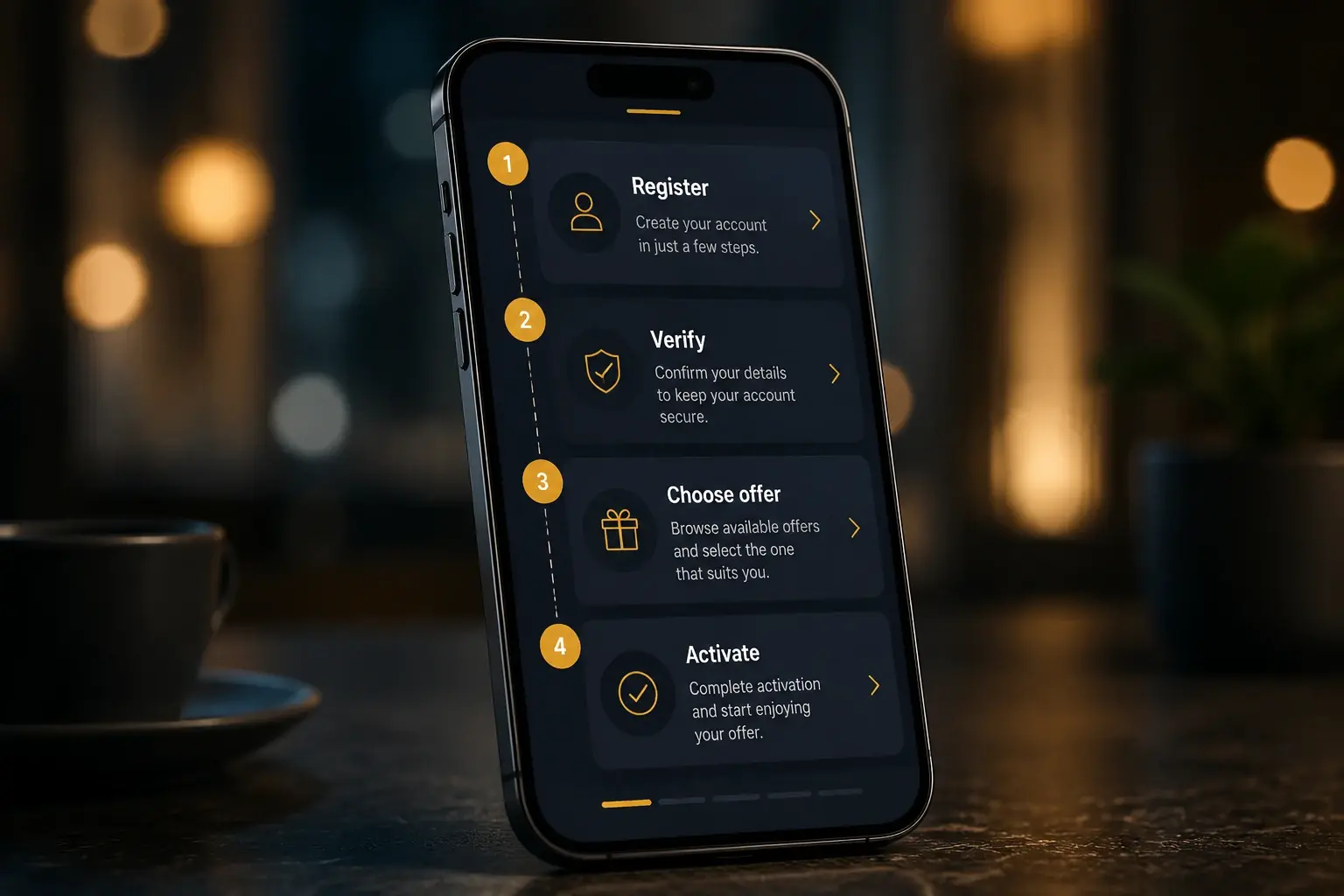 Deposit, Withdrawal and Verification Conditions