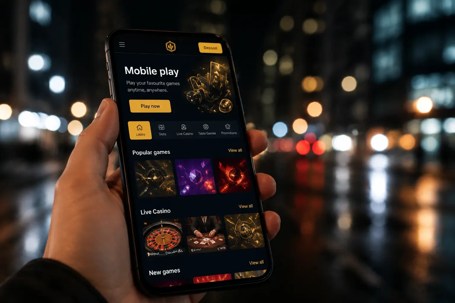 Variety of Cosmo Casino Games